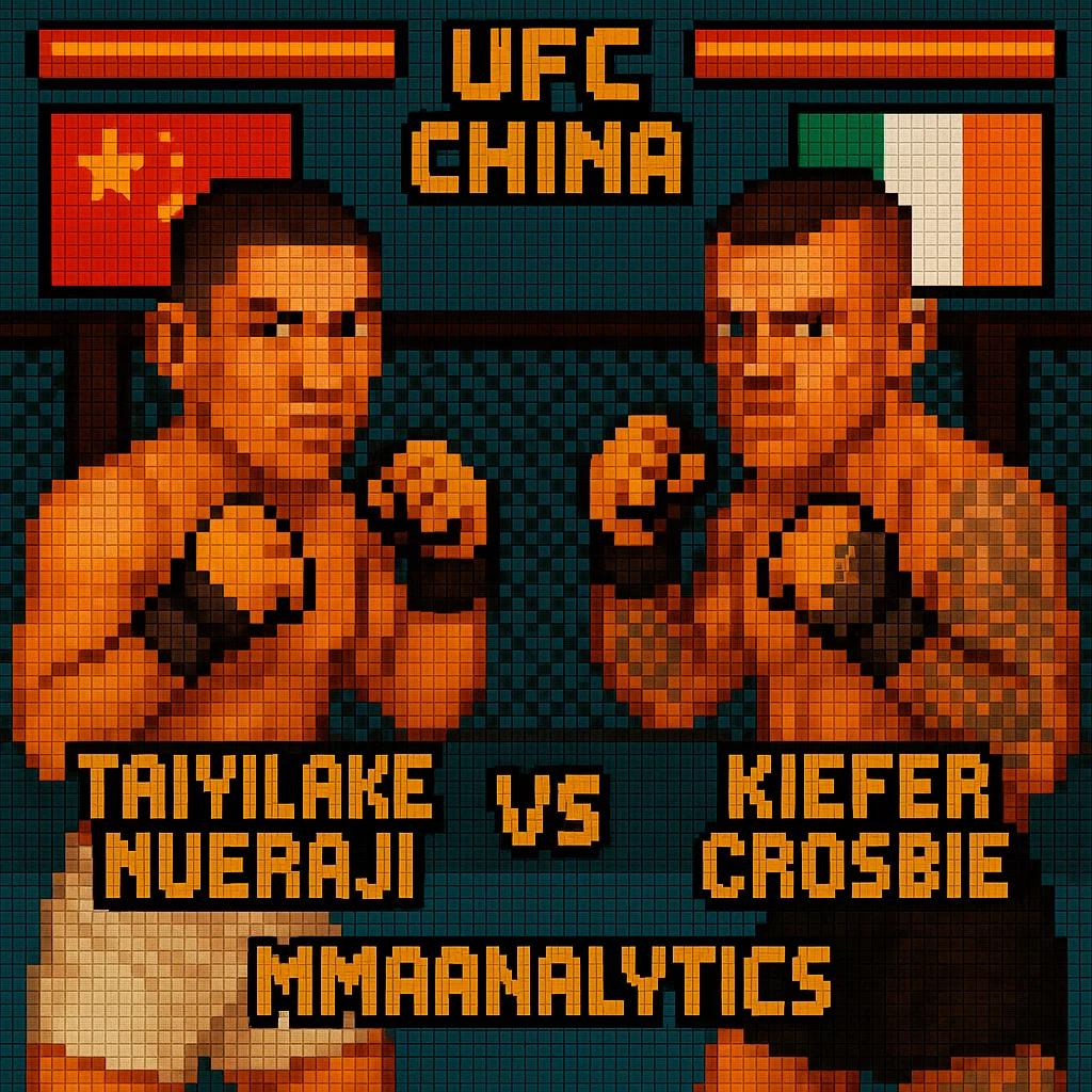 Taiyilake Nueraji vs Kiefer Crosbie - UFC Fight Night